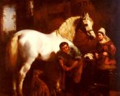 The Village Blacksmith - 约翰·弗雷德里克·赫尔林